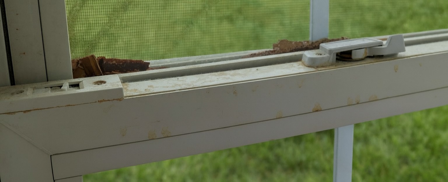 water stains around windows when buying a house
